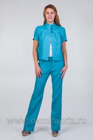 Блуза "Венеция" - интернет магазин одежды из льна Дамский Каприз
