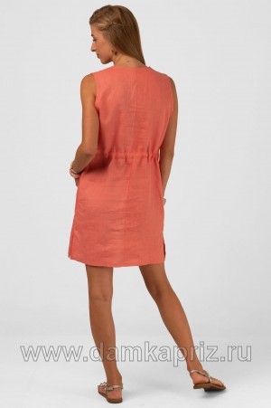 Платье "Медея" - интернет магазин одежды из льна Дамский Каприз