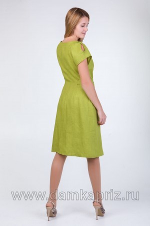 Платье "Изабелла" - интернет магазин одежды из льна Дамский Каприз