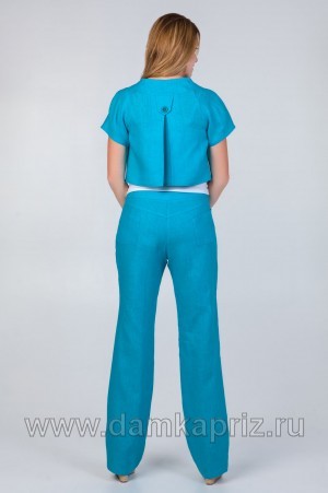 Блуза "Карина" - интернет магазин одежды из льна Дамский Каприз