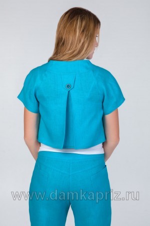 Блуза "Карина" - интернет магазин одежды из льна Дамский Каприз