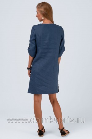 Платье "Анталия" - интернет магазин одежды из льна Дамский Каприз