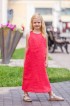 Сарафан для девочки "Аленький цветочек" - интернет магазин одежды из льна Дамский Каприз