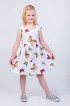 Сарафан для девочки "Бабочки-2" - интернет магазин одежды из льна Дамский Каприз