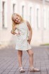 Платье для девочки "Люси" - интернет магазин одежды из льна Дамский Каприз