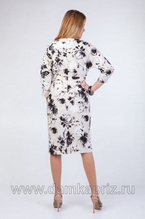 Платье "Нелли-3" - интернет магазин одежды из льна Дамский Каприз