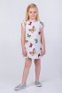 Платье для девочки "Ариэль" - интернет магазин одежды из льна Дамский Каприз