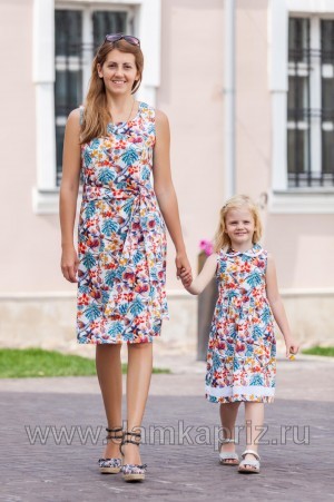 Платье "Колибри" - интернет магазин одежды из льна Дамский Каприз