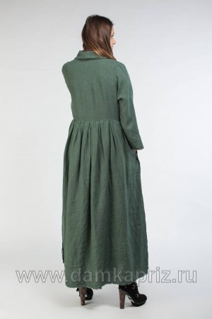 Платье "Джулия" - интернет магазин одежды из льна Дамский Каприз