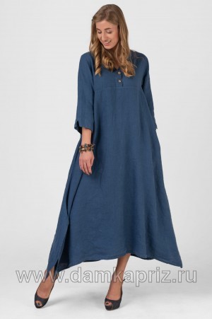 Платье "Адель" - интернет магазин одежды из льна Дамский Каприз