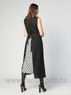 Платье "Мира" - интернет магазин одежды из льна Дамский Каприз