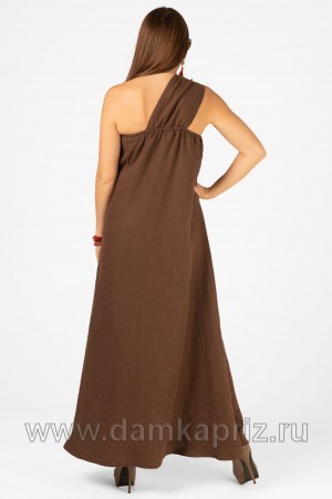 Платье "Майя" - интернет магазин одежды из льна Дамский Каприз