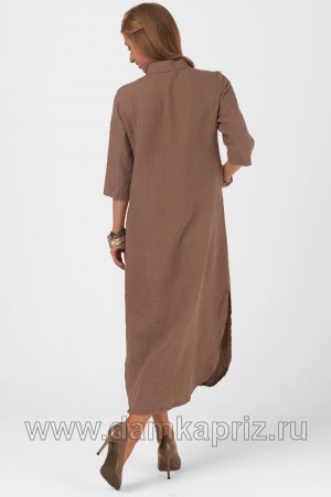 Платье "Дарья" - интернет магазин одежды из льна Дамский Каприз