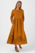 Платье "Дора" - интернет магазин одежды из льна Дамский Каприз