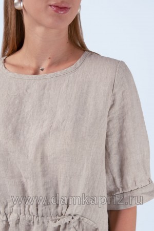 Блуза "Олеся" - интернет магазин одежды из льна Дамский Каприз