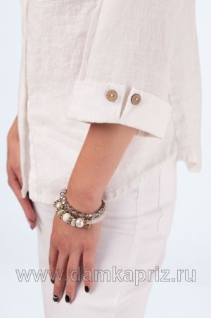 Блуза "Сабина" - интернет магазин одежды из льна Дамский Каприз